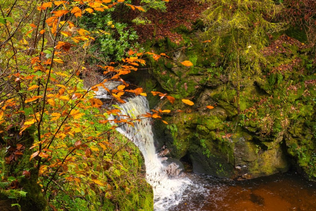 Geroldsauer Wasserfall - Blick von oben